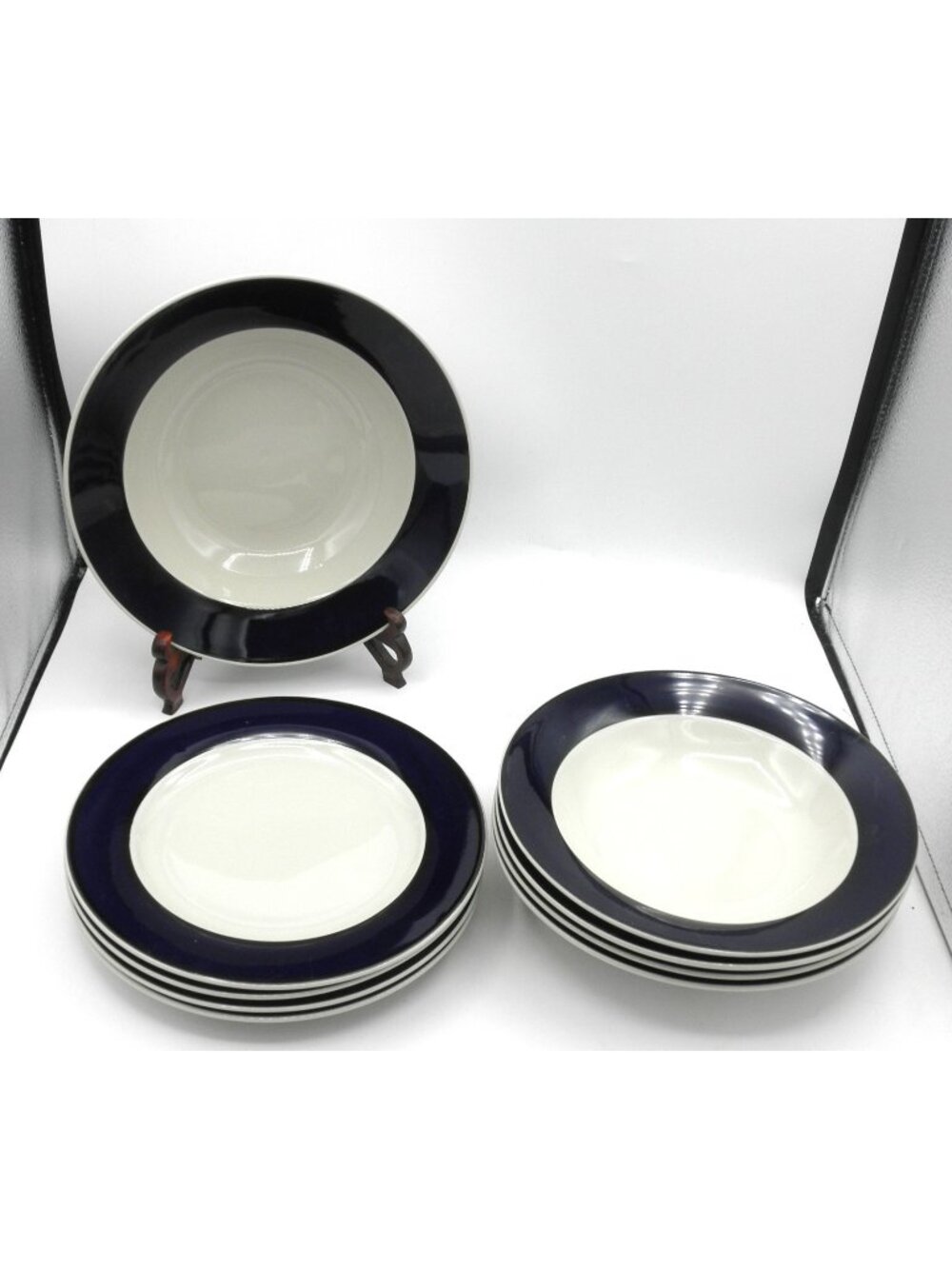 GID151 Gibson 9 Piece Mixed Lot Replacements Serving & Soup Bowls Salad Plates